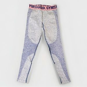 Gymshark Flex Tight Leggings Size Small Color: Blue GLLG3904